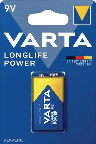 VARTA Batterie Longlife Power 9 V 6LP3146-E Block 580 mAh - 04922. 121.411 Nur Heute