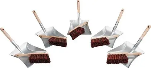 Begrenztes Angebot sorex Kehrschaufelset mit Holzgriff - 10836