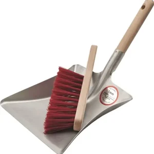 Garantierte Lieferung Kehrschaufelset m.Holzgr.Metall Kehrschaufel u.Handfeger Bl.L230xB240mm - 35066