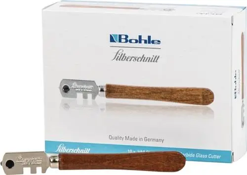 Versand Am Gleichen Tag Silberschnitt Glasschneider HM Silberschnitt für Glasdicken von 3 - 6 mm - BO 400.0