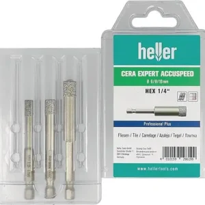 heller Feinsteinzeugbohrer Cera Expert Accuspeed 3tlg. Ø 6 8 10 mm - 29619 Meistverkauft
