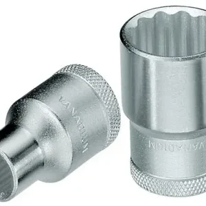 Beliebt Gedore Steckschlüsseleinsatz D 19 1/2″ 12-kant SW 9/16" / 14,29 mm - 6136650