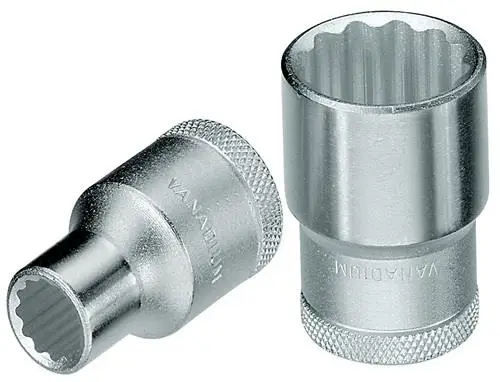 Gedore Steckschlüsseleinsatz D 19 1/2″ 12-kant SW 1 1/8" / 28,58 mm - 6137970 Begrenztes Angebot
