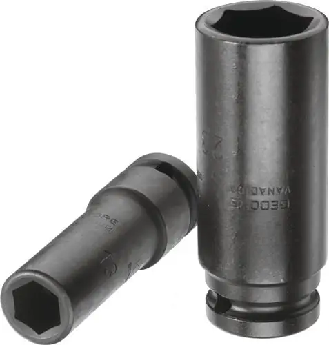 Neu Im Sortiment Gedore Kraftschraubersteckschlüsseleinsatz K 19 L 1/2” SW 21 mm - 6162730