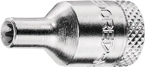 Gedore Steckschlüsseleinsatz TX 20 1/4″ E10 x 25 mm - 6193960 Geprüft