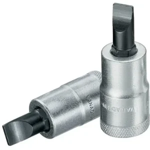 Sichere Zahlung Gedore Steckschlüsseleinsatz IS 19 1/2″ Schlitz 8 x 1,2 mm - 6656060