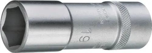 Garantierte Lieferung Gedore Steckschlüsseleinsatz 19 L 1/2 ″ 6-kant SW 19 mm - 1718835