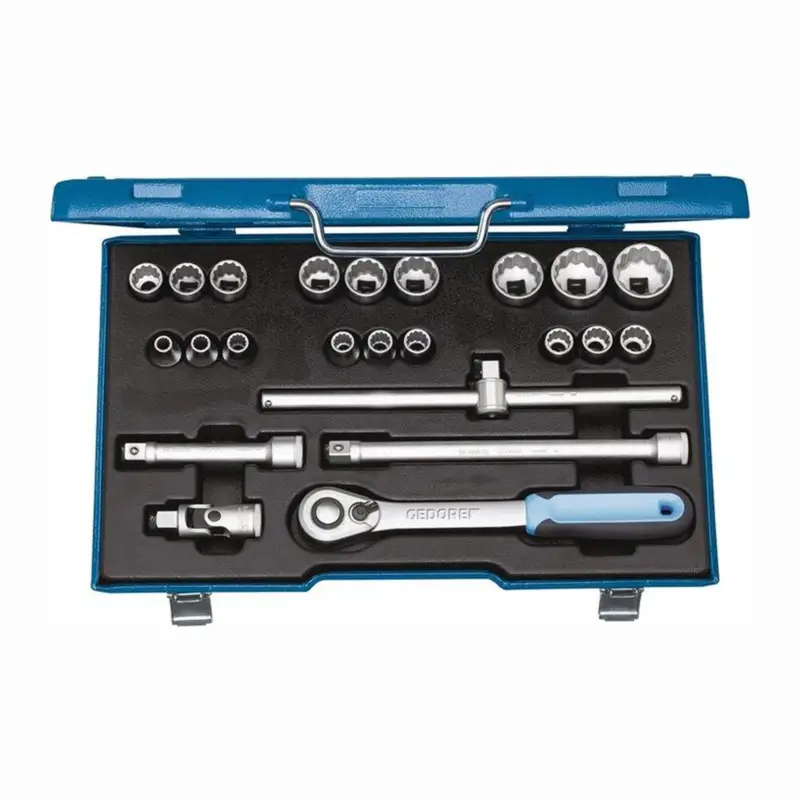 Must-Have Gedore Steckschlüsselsatz D19 EMU-20 23tlg. 1/2″ SW 8-32 mm Anzahl Zähne 60 12-kant - 2545845