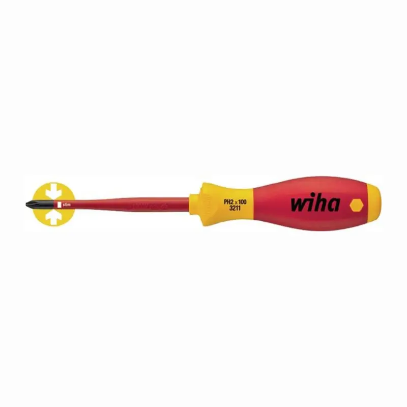 Jetzt Kaufen Wiha Schraubendreher 3211 slimFix PH 2 - 35394