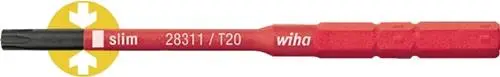Preis Gesenkt Wiha Wechselklinge SlimBit electric TORX T 25 x 75 mm VDE isoliert - 36071