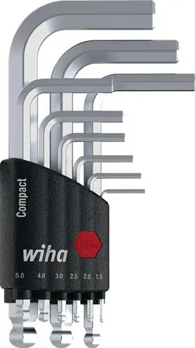 Wiha Winkelschraubendrehersatz 369 KH9 9tlg. Compact-Halter SW 1,5 - 10 mm - 40410 Versand Am Gleichen Tag