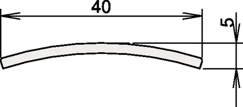 Geprüft athmer Niroschwelle 164 3-107 L.965mm VA ma geb - 3-107-0965