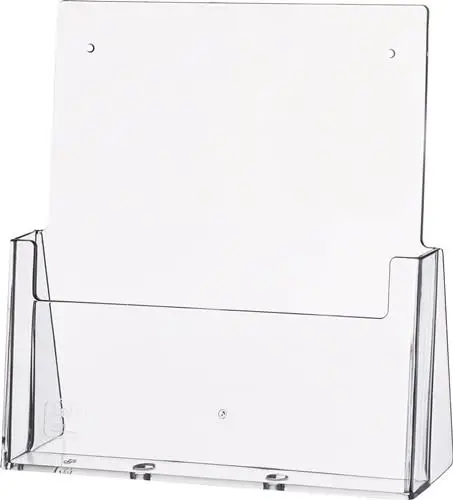 Echt helit Tischprospekthalter DIN A4 hoch - H23523- 02