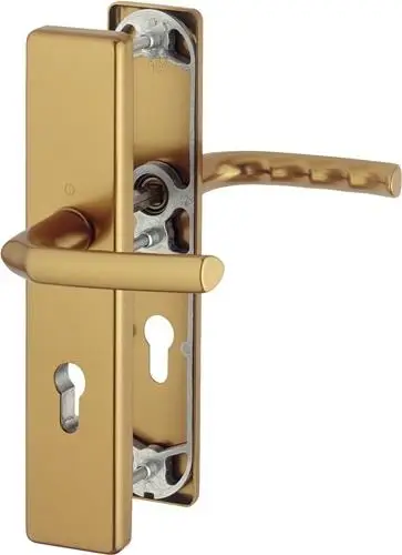 HOPPE Schutzgarnitur Birm.1117/2221A/2440 Alu.F4 72mm 37-42mm - 2550575 Kracherpreis