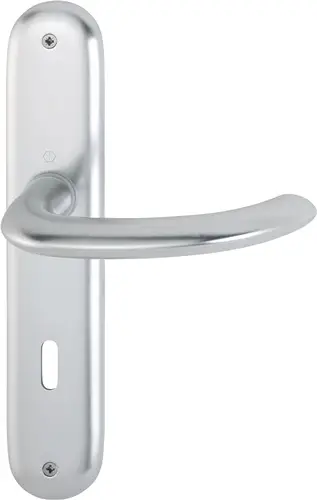 HOPPE Langschildgarnitur Mar.1138/273P Alu.F1 OB 72mm DIN L/R - 2784718 Sonderangebot