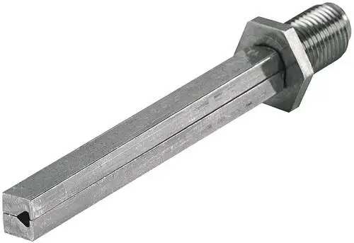 HOPPE VK FDW-Profilstift 4-KT.8x100mm Fe verz.geteilt M12x1,25 - 823246 Sofort Bestellen