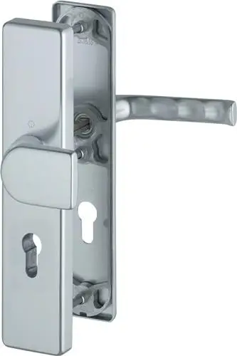 HOPPE Schutzgarnitur London 78G/2222A/2440/113 Alu.F1 92mm 67-72mm - 3962301 Neue Ware