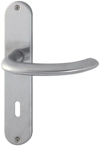 Finale Aktion HOPPE Langschildgarnitur Mar.E1138Z/302 VA F69 OB 72mm DIN L/R - 3042513