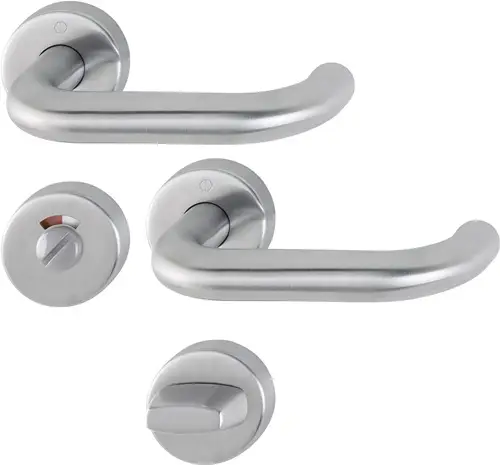Neue Kollektion HOPPE Rosettengrt.Paris E138/42H/42HKVS VA F69 rd.RWSK/OL DIN L/R D/D - 10720087
