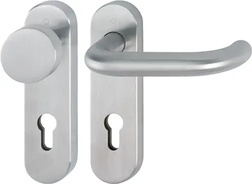 HOPPE Kurzschildgarnitur Paris E58/353KH/138 VA F69 PZ rd Wechselgrt - 10721590 Saisonangebot