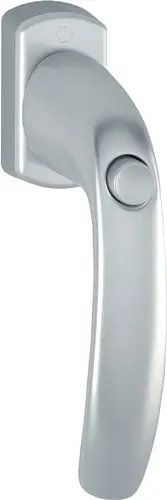 Super-Preis HOPPE Fenstergriff NY 0810SV/U10 Alu.F9/stahlfarbig 35mm selbstsperrend - 3285671