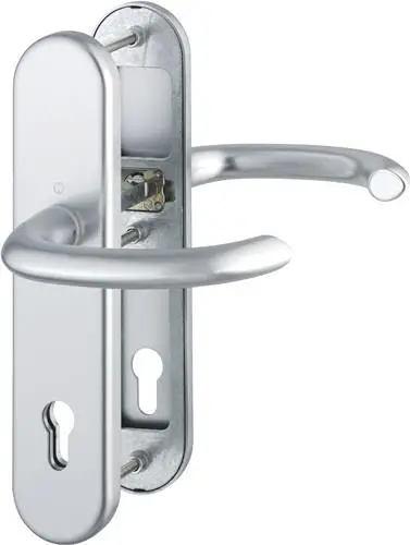 HOPPE Schutzgarnitur Mar.1138/3331/3410 Alu.F1 92mm 66-71mm - 3663846 Finale Aktion