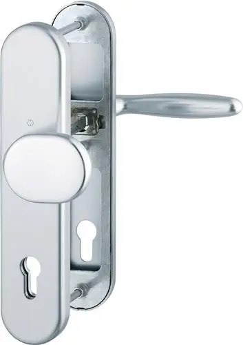 HOPPE Schutzgarnitur Verona 86G/3331/3310/1510 Alu.F1 92mm 67-72mm - 3667476 Abverkauf