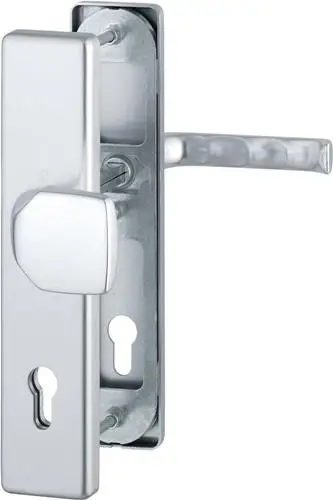 Billig HOPPE Schutzgarnitur London 61G/2221/2210/113 Alu.F1 92mm 67-72mm - 3673091