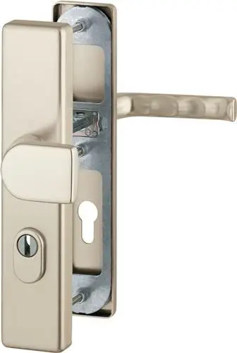 Sonderaktion HOPPE Schutzgarnitur London 78G/2222ZA/2410/113 Alu.F2 72mm 41-46mm - 3701911