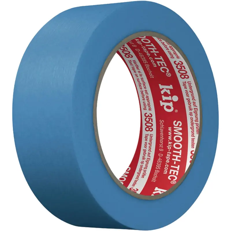 Neue Kollektion KIP Glattkreppband 3508 SMOOTH-TEC glatt blau 50 m x 48 mm - 3508-47