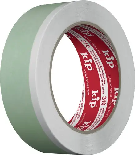 KIP doppelseitiges Klebeband Duoband 310 L. 25 m B. 35 mm grün/weiß Rl - 310-35 Aktuell