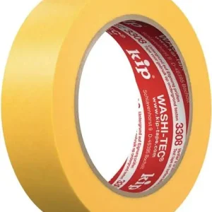 KIP Abdeckband 3308 WASHI-TEC Premium PLUS glatt 50 m x 48 mm - 3308-48 Super-Preis