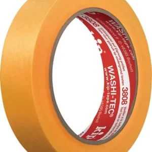 KIP Abdeckband 3808 WASHI-TEC Premium Goldkrepp glatt gelb 50 m x 48 mm Rolle - 3808-48 Super-Preis