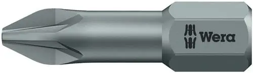 Wera Bit 855/1 TZ 1/4″ PZD 2 Länge 25 mm Torsionszone zähhart - 5056815001 Neue Kollektion