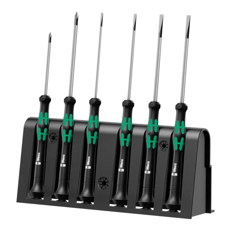 Wera 2035/6 B Elektroniker-Schraubendrehersatz + Rack - 118152 Top-Angebot