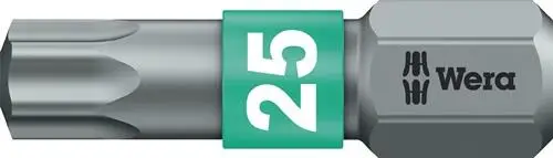 Markenware Wera Bit 867/1 BTZ 1/4″ T 30 Länge 25 mm BiTorsion zähhart - 5066128001