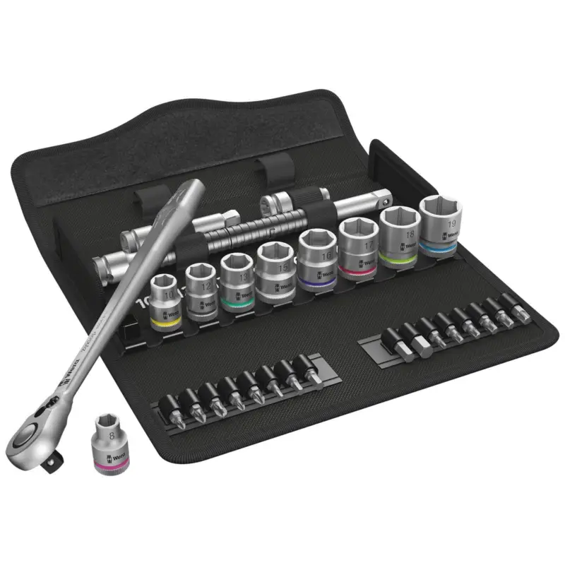 Wera 8100 SB 8 Zyklop Metal-Knarrensatz 3/8"-Antrieb - 004048 Bestpreis