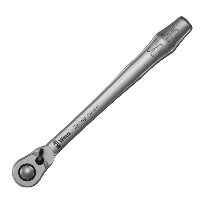 Wera 8004 B Zyklop Metal-Knarre mit Umschalthebel mit 3/8"-Antrieb - 004034 Solange Der Vorrat Reicht