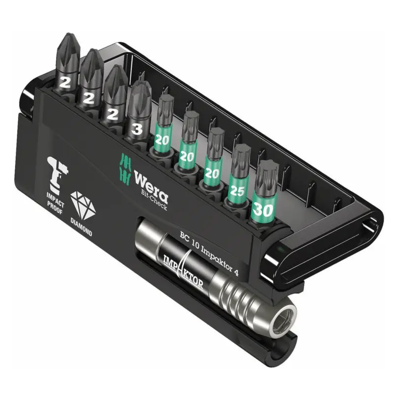 Wera Bit-Check 10 Impaktor 4 - 057417 Meistverkauft
