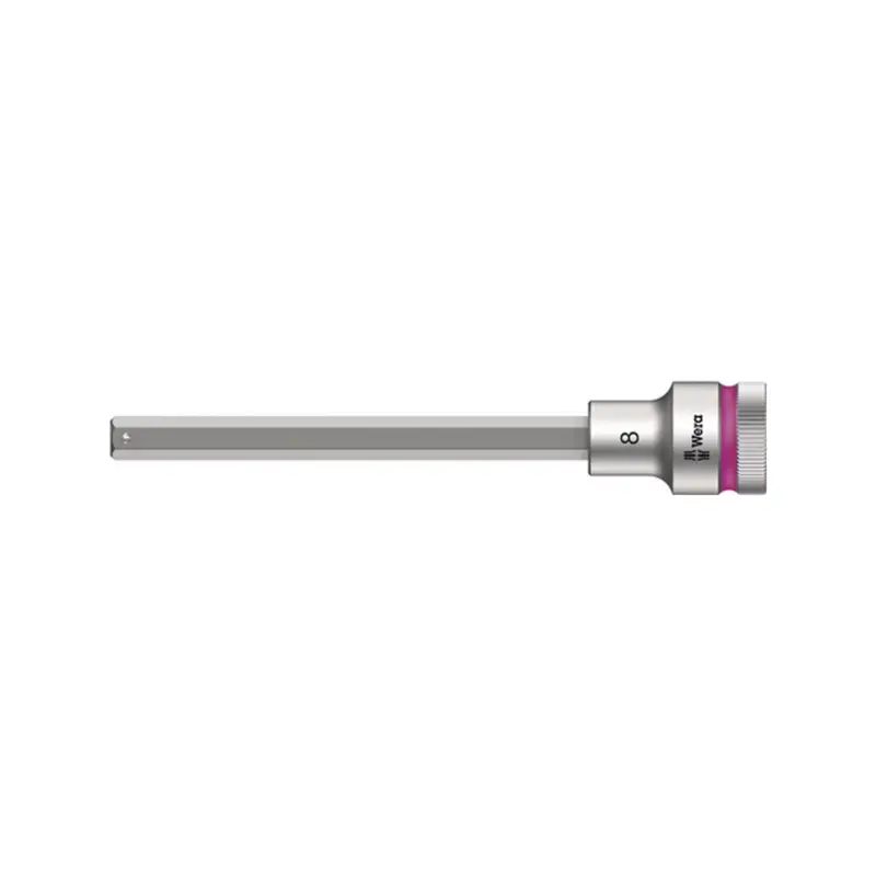 Wera Steckschlüsseleinsatz 8740 C HF 1/2" SW 8 mm Länge 140 mm - 5003844001 Zertifiziert