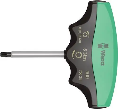 Wera Drehmomentschraubendreher 400 TX 25 5 Nm - 5005091001 Nur Heute