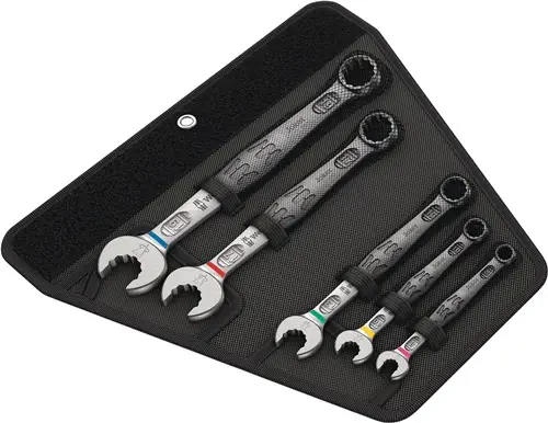 Wera Ringmaulschlüsselsatz 6003 Joker 5-tlg.SW 8-19mm Form A leg.WS - 5020230001 Saisonangebot