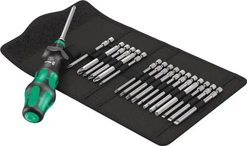 Wera Bitsortiment KK Turbo 1 19tlg. Schlitz / PH / PZD / TORX / 6-kant - 5057482001 Aktuell