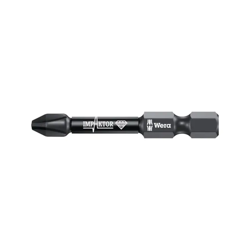 Neuheit Wera 5x Bit 851/4 IMP DC PH2 Länge 50 mm 1/4" E6,3 Impaktor DC - 5157656001
