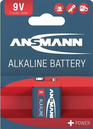 ANSMANN Batterie 9 V 6LP3146-E Block 550 mAh - 1515-0000 Günstig