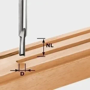 Sale Festool Nutfräser HW Schaft 8 mm HW S8 D3/6 - 490952