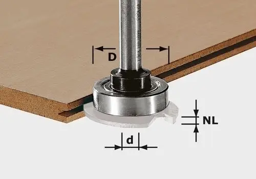 Festool Frässpindel S8 1,5-5 KL28 - 499804 Nur Heute