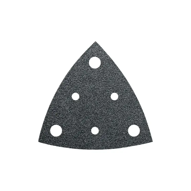 Schneller Versand Fein 5x Schleifblatt gelocht Dreieck K240 - 63717116044