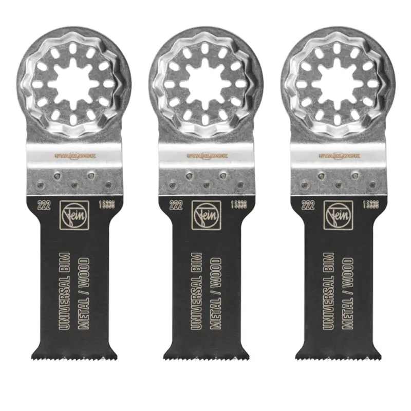 Fein 3x E-Cut Universal Sägeblatt Starlock 28 mm - 63502222220 Wochenendangebot