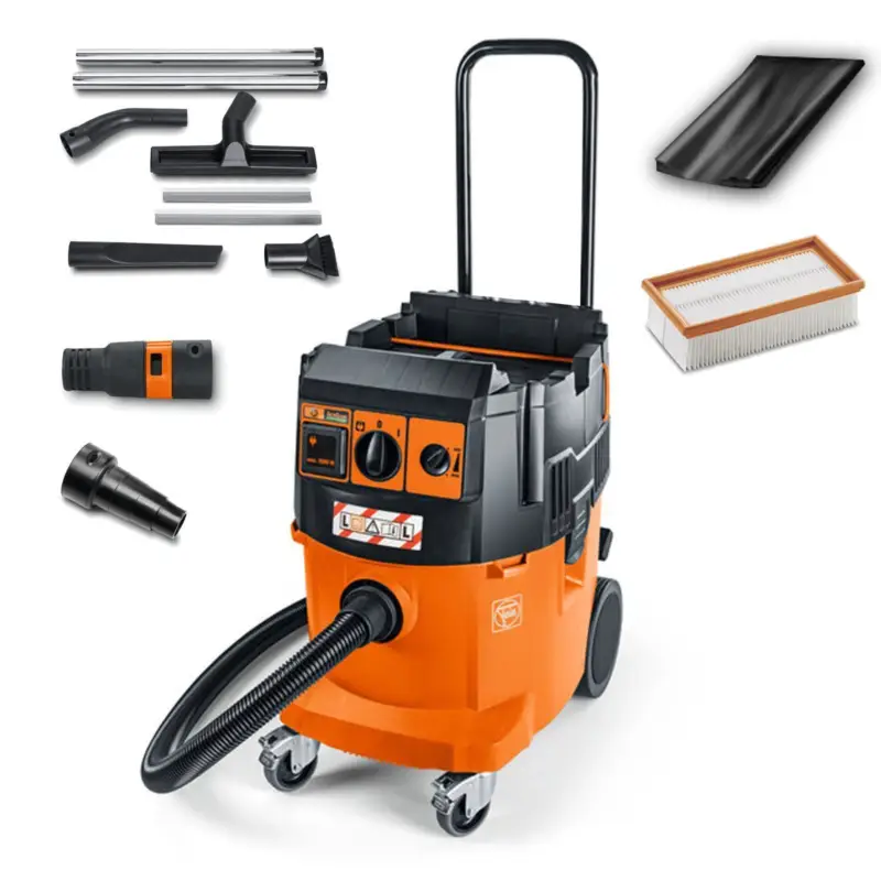 Fein Staubsauger Dustex 35 LX AC 1.380 W mit Zubehör-Set BAU - 92030060000 Echt